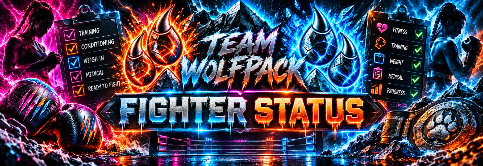 Team Wolfpack Fighter Status Manager